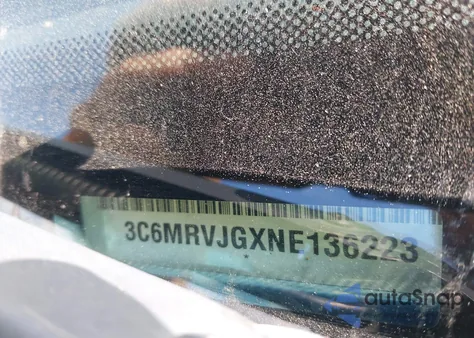 2022 Ram Promaster 3500 Cargo Van High Roof 159 Wb Ext z USA, uszkodzony, nr VIN 3C6MRVJGXNE136223